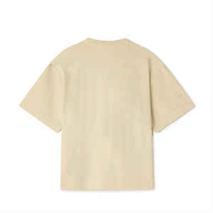 เสื้อยืดผ้าฝ้าย100% ทรงหลวมและระบายอากาศได้ดีสวมใส่สบายเนื้อผ้าน้ำหนักเบาสำหรับใช้ในชีวิตประจำวัน - Product Image 3