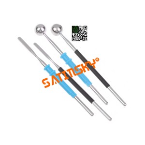 Manches de scalpel angulaires 21 CM pour microchirurgie, en acier inoxydable fabriqué selon la norme AISI 420, provenant d'une source réputée. - Product Image 6