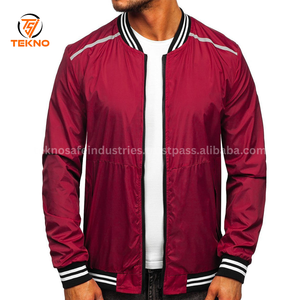 Chaquetas de bombardero informales ligeras de talla grande de alta calidad para hombres, superventas, prendas de vestir exteriores de moda, servicio OEM al por mayor personalizado - Product Image 5