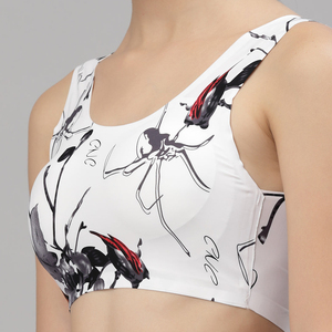 Soutien-gorge de sport léger et sans couture pour femmes, avec impression de logo personnalisée de haute qualité, nouveau design, vente en gros - Product Image 5