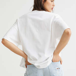 Hot Selling Wholesale <b>Women</b> Long Sleeve <b>T</b> <b>Shirts</b> Custom Crew Neck <b>T</b> <b>Shirt</b> Unisex 100% Cotton <b>Women</b> <b>T</b> <b>Shirt</b> - Product Image 2