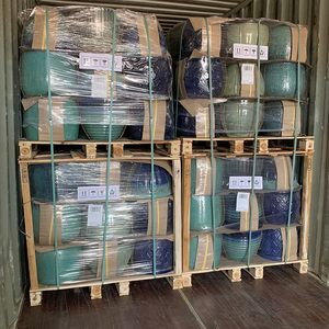 Maceta de cerámica grande de estilo antiguo con superficie envejecida clásica maceta hecha a mano para jardín paisajismo Villas fábrica ODM al por mayor - Product Image 6