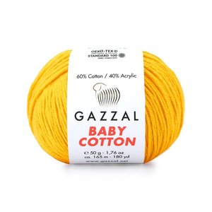 Gazzal Fil Mélangé 50g Bébé Coton 3417 - Product Image 1