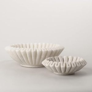 Cuenco de mármol blanco de diseño personalizado clásico - Product Image 5