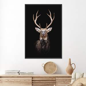 Tableau imprimé sur toile élégant : décoration animale rustique style ferme, toile enveloppée 1P - Product Image 1