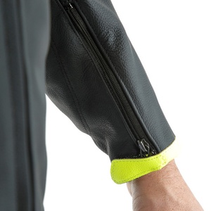 Nouvelle veste de course en cuir véritable de style vintage personnalisée pour hommes vêtements de sport imprimés pour adultes - Product Image 5