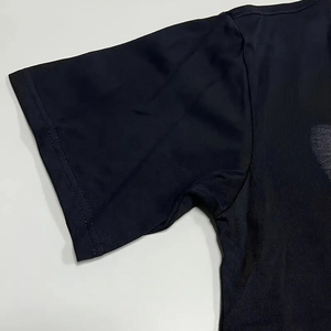 100% camisetas de algodón para hombre, camiseta informal de verano con retazos de estrellas, camiseta de ajuste relajado, camiseta de cuello redondo con diseño geométrico único - Product Image 4