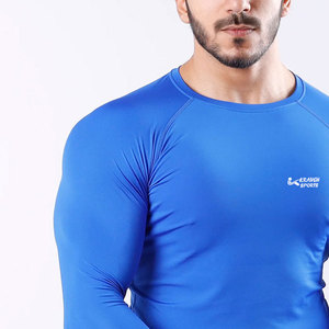 เสื้อรัดรูปสำหรับผู้ชายวัสดุโพลีเอสเตอร์100% เสื้อรัดรูปแห้งเร็ว - Product Image 5