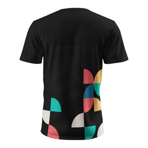 Camiseta Urbana Ecológica Personalizada para Hombre, 100% Algodón, Tejido de Punto, Diseño Gráfico Impreso con Serigrafía, Logotipo Personalizado - Product Image 2