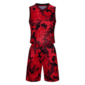Uniforme de Baloncesto de la Mejor Calidad, 100% Poliéster, Hecho a Medida, Nuevo Diseño, Transpirable, de Secado Rápido, Impresión por Sublimación, 420g, Color Personalizado - Product Image 1