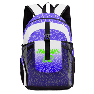Custom Large Sublimated <b>Glitter</b> Nylon Cheerleading Sports Backpack for Girls 30-40L Capacity Hot Selling Fashion Design - Product Image 5