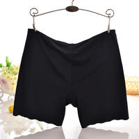 Vente en gros LOGO personnalisé Short de sécurité pour femme Sous-vêtements taille moyenne Culotte sans couture pour femme Boxer respirant
