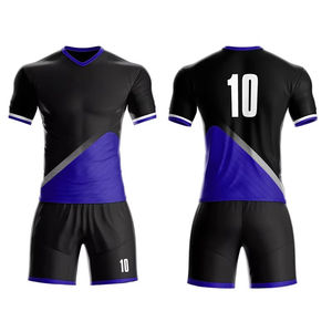 Meilleurs uniformes de football à manches courtes en polyester imprimés par sublimation, design personnalisé, prix de gros OEM, vêtements de football de haute qualité - Product Image 5