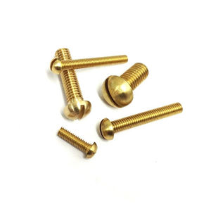 Vis en laiton de taille personnalisée ISO de la plus haute qualité avec revêtement en flocons de zinc pour usage domestique et automobile Prix de gros Fournisseur indien - Product Image 5