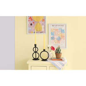 Accessoire en aluminium simple élégant de meubles de bougeoir de Cuba - Product Image 1