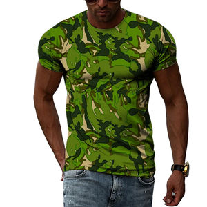 T-shirt de sublimation pour homme en coton 100% à séchage rapide, matière douce, coupe ample, imprimé, taille adulte, t-shirt de sublimation pour homme - Product Image 1