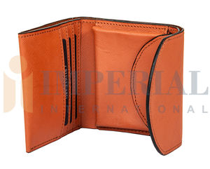 Fashionable Genuine Leather Long Men's <b>Wallet</b> Zipper Closure Waterproof Foldable Customized Color Logo Bulk Collection Low Price - Product Image 4