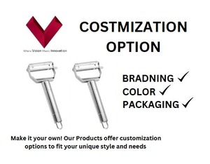 ที่ปอกผักและผลไม้ด้วยมือทำจากสเตนเลสสตีลใช้ในครัว - Product Image 3