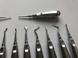 Ensemble allemand de haute qualité de qualité supérieure de 15 pièces d'instruments chirurgicaux d'extraction d'ascenseurs dentaires - Product Image 5