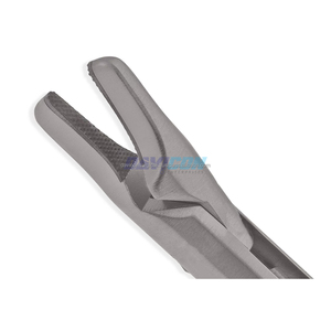 ที่จับเข็มสแตนเลสแบบตรง พร้อมหัวจับแบบล็อค ขนาด 5 มม. ความยาวใช้งาน 10 นิ้ว (25 ซม.) แบบมีด้ามบีบ - Product Image 5