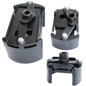 Autotop phổ hình chữ U 1/2 "Ổ đĩa thép carbon hai chiều ratcheting điều chỉnh nhiệm vụ nặng nề lọc dầu cờ lê đen 12 tháng - Product Image 3