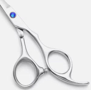 Tijeras profesionales de corte de pelo de acero inoxidable de hoja recta IMANS de calidad superior para el cuidado de mascotas - Product Image 5