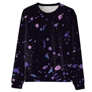 Dernière vente en gros de haute qualité col rond hommes à manches longues tie dye séchage rapide hiver sweat mode sweats à capuche vente en gros - Product Image 2