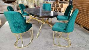 Ensembles de salle à manger modernes et convertibles de luxe, meubles élégants en bois et en métal pour la maison, l'hôtel, le restaurant, les villas et les espaces de vie - Product Image 6