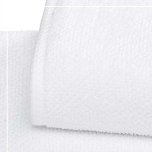 Serviettes de bain blanches en coton éponge taille personnalisée, légères, à séchage rapide, pour salon, salle de sport, usage quotidien, prix de gros - Product Image 3