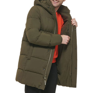 2025 produits d'hiver unisexe hommes et femmes épaissi veste bouffante ample avec fermeture à glissière Style Long manteau veste bouffante - Product Image 2