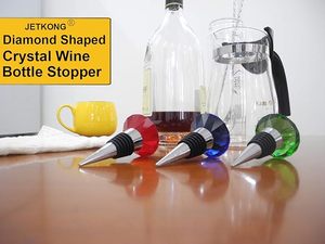 Tapones de botellas de vino y bebidas, tapón de diamante reutilizable, corchos de vino, tapón de vino de cristal para el hogar, hoteles, Club, Bar, lugares, bodas - Product Image 5