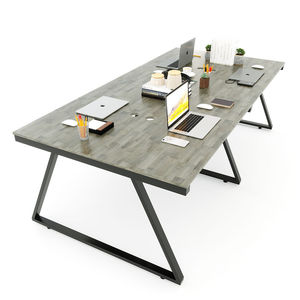 Ensemble de 4 pièces pour base de table Trapez II Concept 240x120cm, style design minimaliste, assemblage requis HCTH012 - Product Image 2