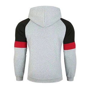 เสื้อมีฮู้ดลำลองแฟชั่นสำหรับผู้ชายผ้าฟลีซผ้าฝ้ายระบายอากาศได้ดีแห้งเร็วไม่เป็นขน100% - Product Image 3