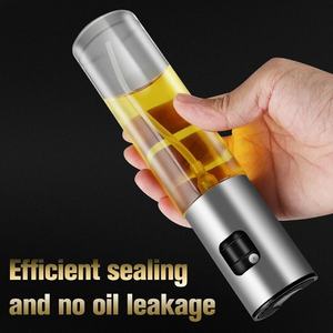 High Grade Glass <b>Oil</b> Spray Bottle <b>Oil</b> Mister Dispenser with Plastic <b>Sprayer</b> Head for Cooking Air Fryer BBQ Salad Kitchen Baking - Product Image 3