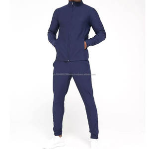 Custom Tracksuits 100% Cotton High Quality Wholesale Price Zipper Polyester Jogging wear Tracksuits <b>Set</b> Men - Product Image 3