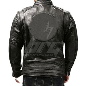 Venta caliente Diseño único Moto Chaqueta de cuero Fabricante de Pakistán Moto Chaqueta de cuero de invierno - Product Image 5