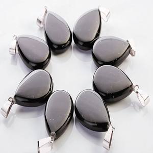 จี้คริสเตียนโบฮีเมียนประดับอัญมณีสีดำสำหรับทำ925จี้สร้อยคอ - Product Image 1