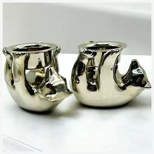 ผู้ถือเชิงเทียนที่ทนทานด้วยการออกแบบที่ได้แรงบันดาลใจจากวินเทจ2025เครื่องใช้บนโต๊ะอาหารชั้นนำที่สมบูรณ์แบบสำหรับการตกแต่งบ้านและสวนของคุณ - Product Image 1