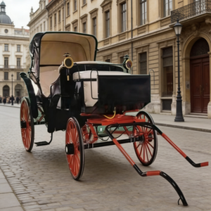 Carrozza Leggera e Facile da Tirare per Tour Panoramici Brevi, <span class=keywords><strong>Passeggiate</strong></span> in Città Antica, Gite sul Lago e Parate Culturali Rurali - Product Image 1