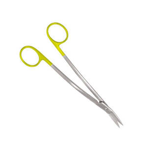 Tijeras dentales quirúrgicas Tijeras médicas curvas de acero inoxidable Tijeras de corte TC - Product Image 1