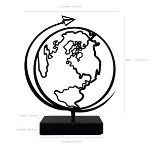 Globo intrecciato moderno alla moda per interni ed esterni decorazioni per la casa di nozze centrotavola prezzi all'ingrosso dall'India - Product Image 3