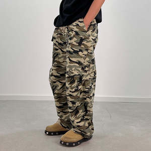 Pantalones Cargo de Camuflaje con Logotipo Personalizado para Hombre, Pantalones Deportivos Casuales Holgados para Trabajo al Aire Libre - Product Image 3
