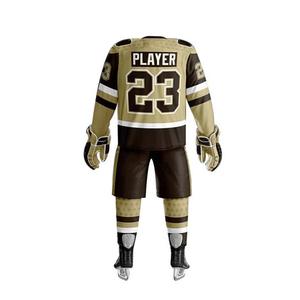 Tenue d'équipe personnalisée uniforme de maillot de hockey sur glace vêtements de sport vente en gros uniforme de maillot de hockey sur glace - Product Image 5