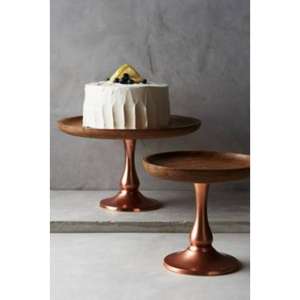 Support à gâteau durable avec une construction en bois massif pour un service de desserts de haute qualité dans les environnements de pâtisserie professionnels et à domicile - Product Image 6