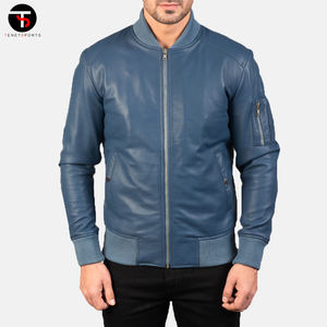 แจ็กเก็ตหนังแท้สำหรับทุกเพศดีไซน์แบบสตรีทแจ็กเก็ตหนังแท้ - Product Image 4