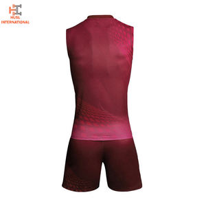 ออกแบบเสื้อวอลเลย์บอลของคุณเอง พิมพ์โลโก้ทีม หมายเลข ชื่อ ระบายอากาศได้ดี ชุดวอลเลย์บอลคุณภาพดีที่สุด - Product Image 3