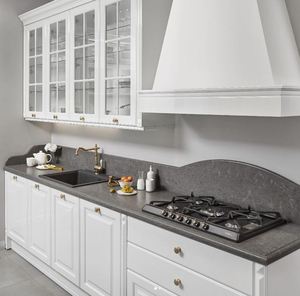 แผ่นควอตซ์ขัดเงา Babilon Carrara ขนาด 2 ซม. 3 ซม. ขายดีที่สุด เหมาะสำหรับเคาน์เตอร์ครัว ใช้สำหรับงานก่อสร้างเชิงพาณิชย์จำนวนมาก - Product Image 4
