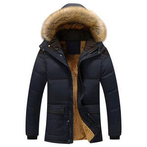Vestes grandes et hautes pour hommes Manteau bouffant imperméable et chaud pour la neige Manteau d'hiver coupe-vent Veste pour hommes Veste bouffante - Product Image 1