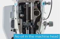 Machine à coudre à point droit à aiguille simple informatisée intelligente JACK A60 avec entraînement direct IoT