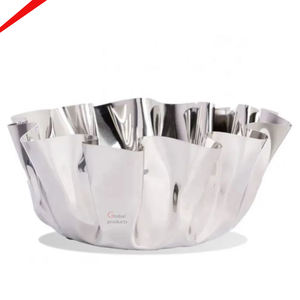 ชามอลูมิเนียมสำเร็จรูปสีทองสำหรับร้านอาหารโรงแรมและบาร์ดีไซน์คลาสสิก - Product Image 4